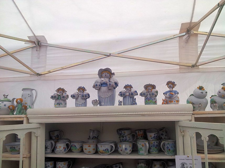 T&ouml;pfermarkt in Erfurt