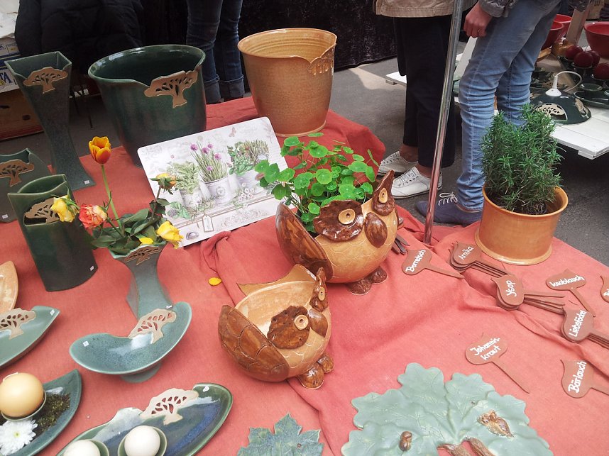 T&ouml;pfermarkt in Erfurt