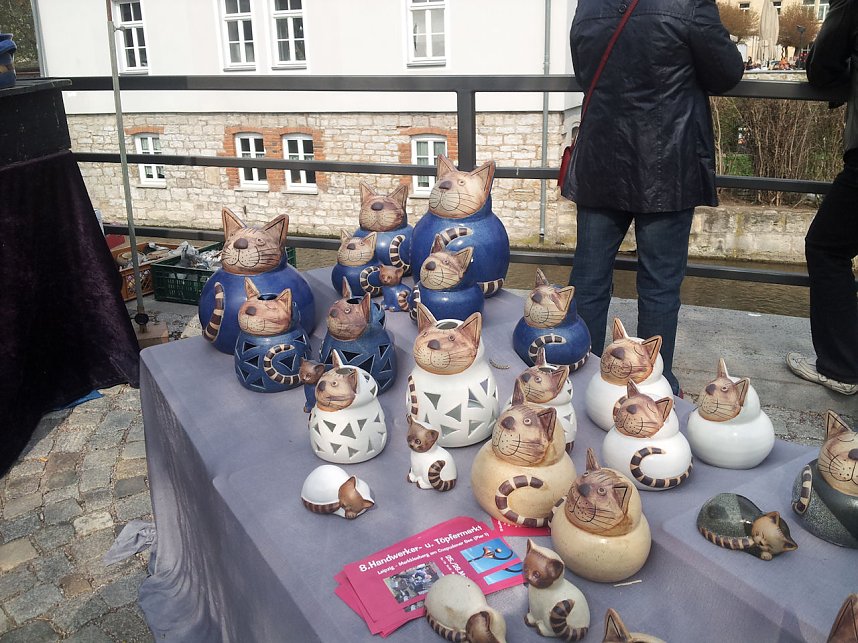 T&ouml;pfermarkt in Erfurt