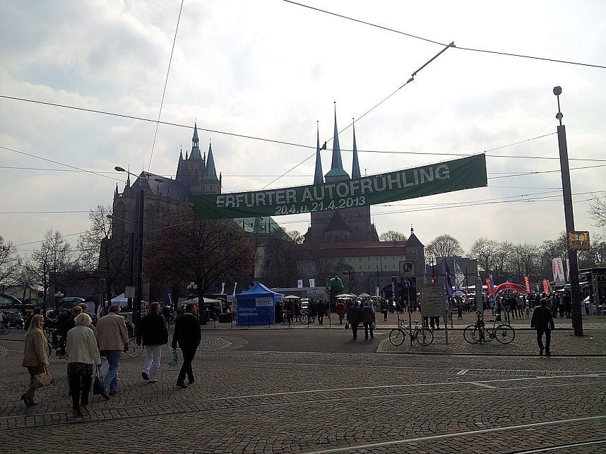 Autofr&uuml;hling in Erfurt