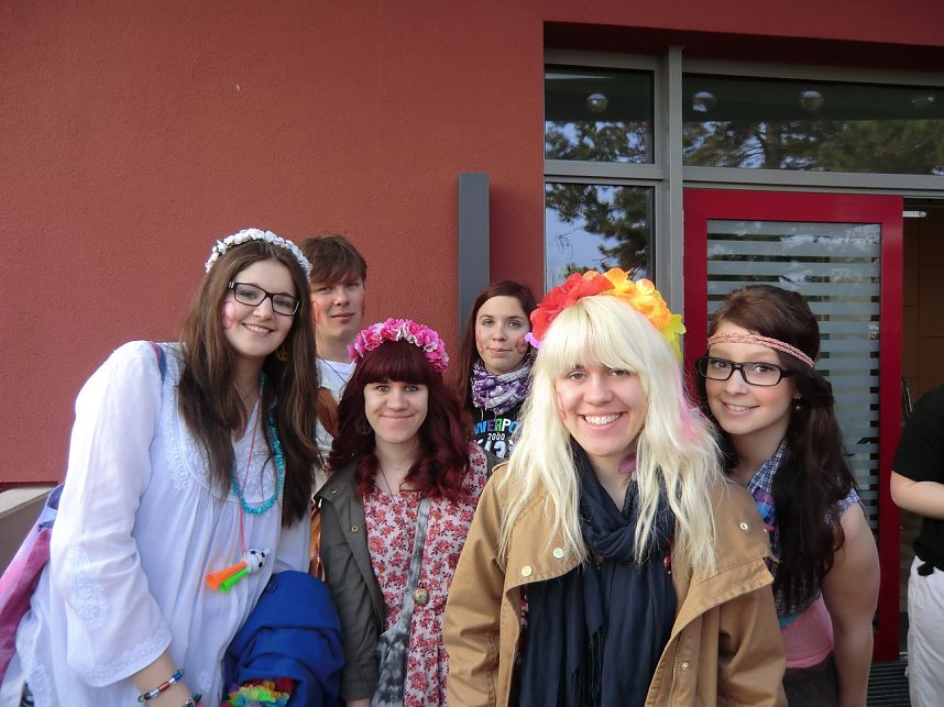 Abschied mit Flower Power