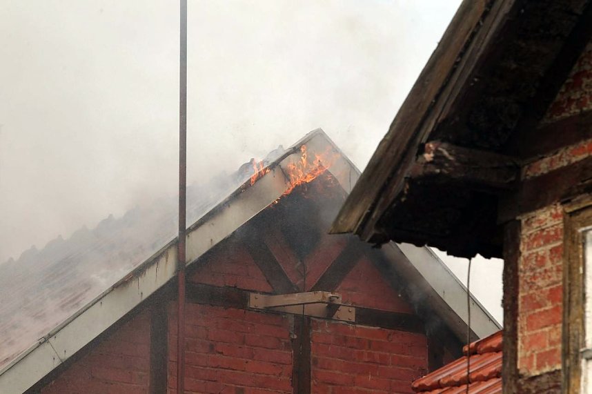 Brand in Niedersachswerfen