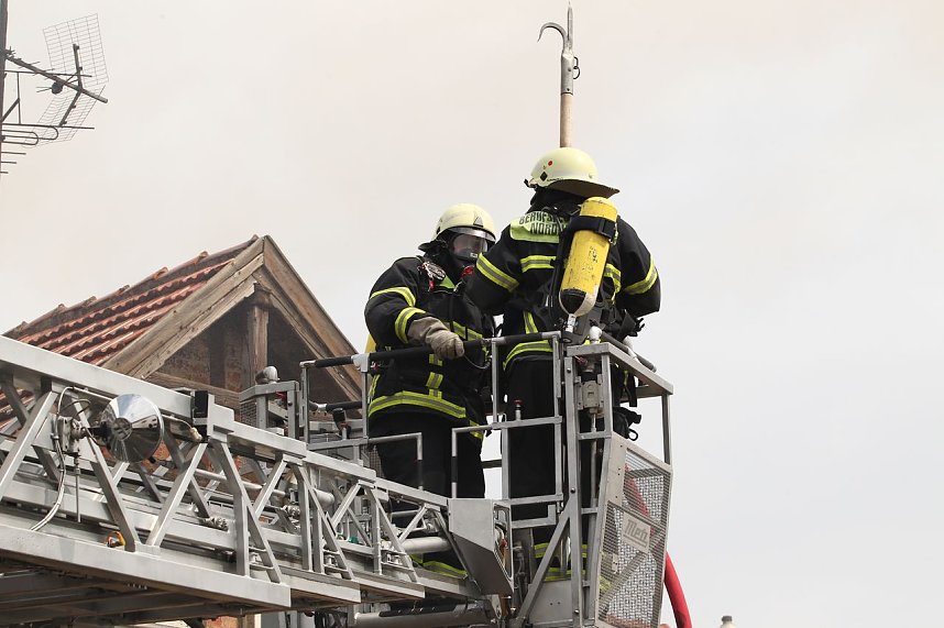 Brand in Niedersachswerfen