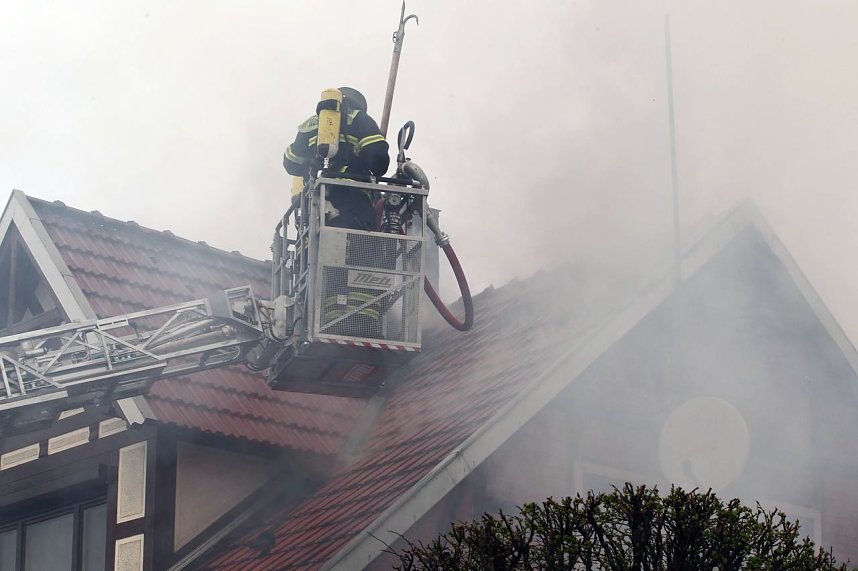 Brand in Niedersachswerfen