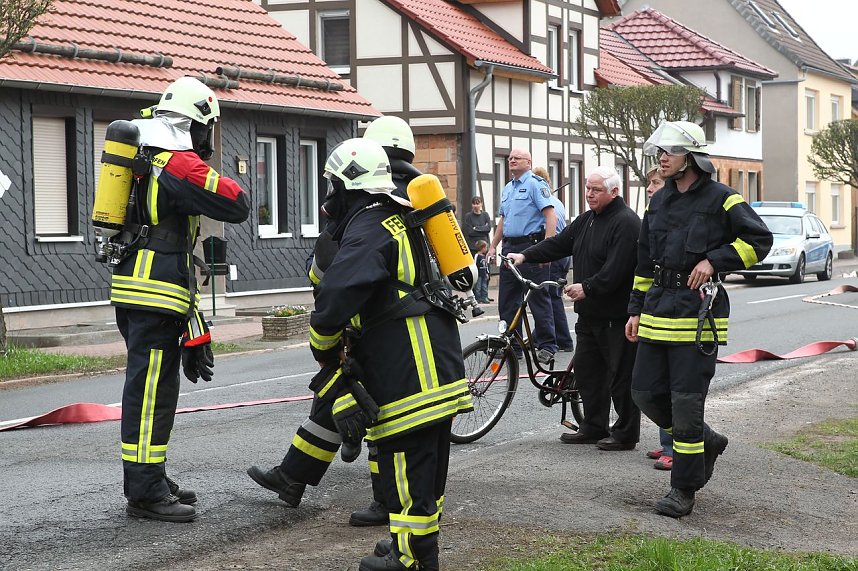 Brand in Niedersachswerfen