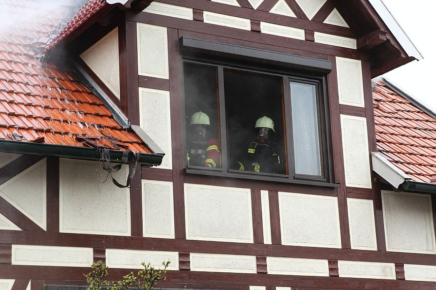 Brand in Niedersachswerfen