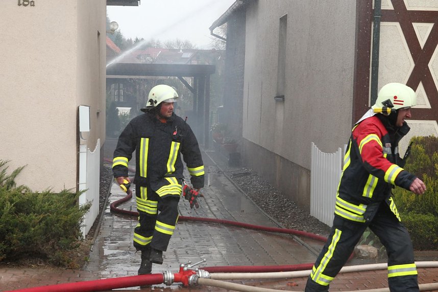 Brand in Niedersachswerfen
