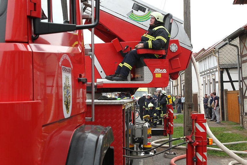 Brand in Niedersachswerfen
