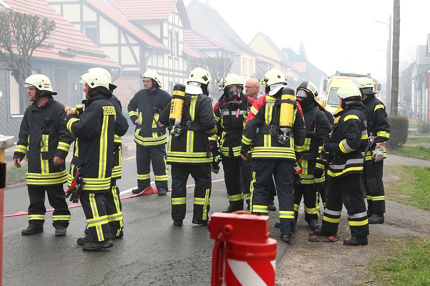 Brand in Niedersachswerfen