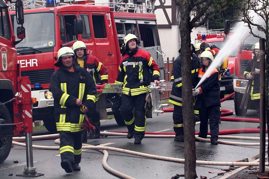 Brand in Niedersachswerfen