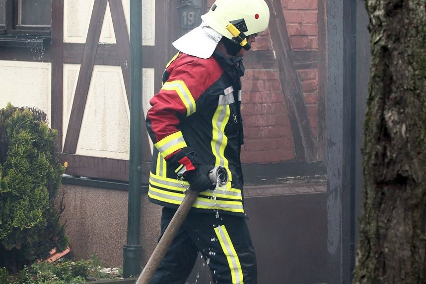 Brand in Niedersachswerfen