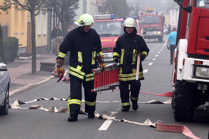 Brand in Niedersachswerfen
