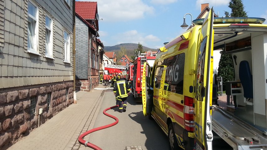 Brand in Ilfeld
