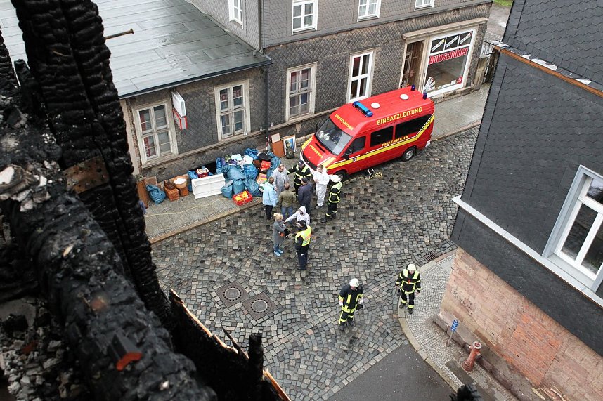 Brandschaden im Haus