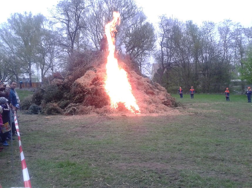 Walpurgisfeuer in Hoym