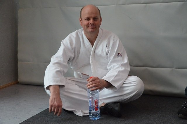 Schwarzer G&uuml;rtel f&uuml;r Thomas Linsel