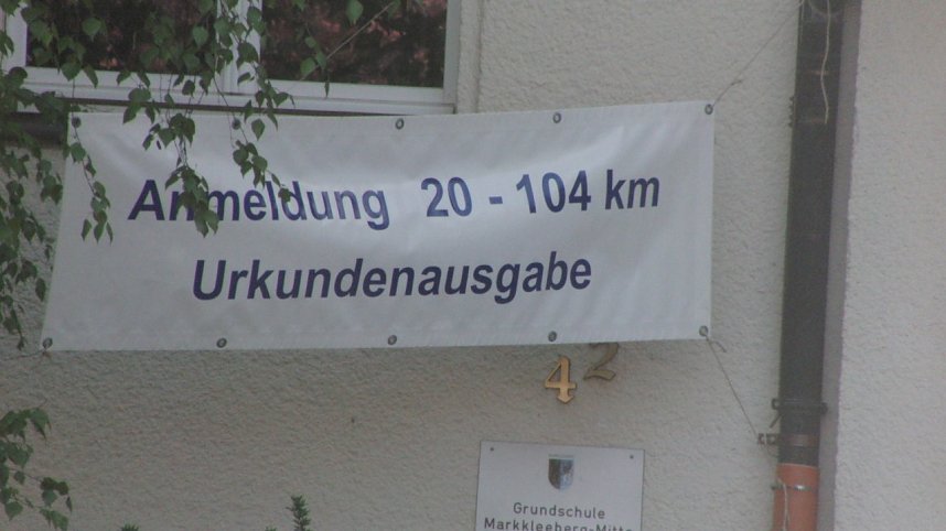 104 Kilometer gewandert