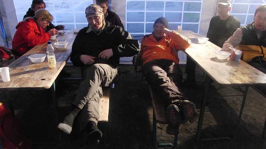 104 Kilometer gewandert