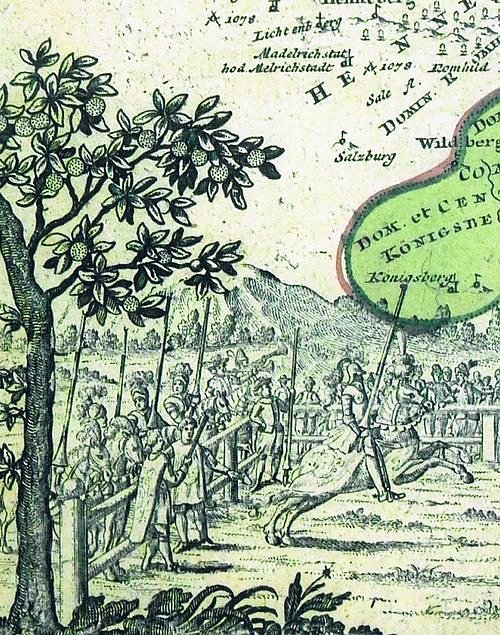 Szenen aus dem Ritterturnier