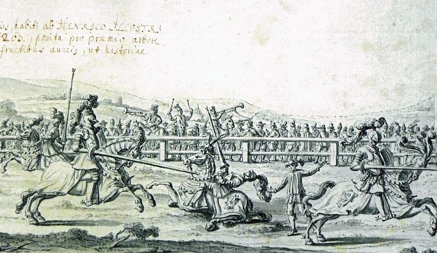 Szenen aus dem Ritterturnier