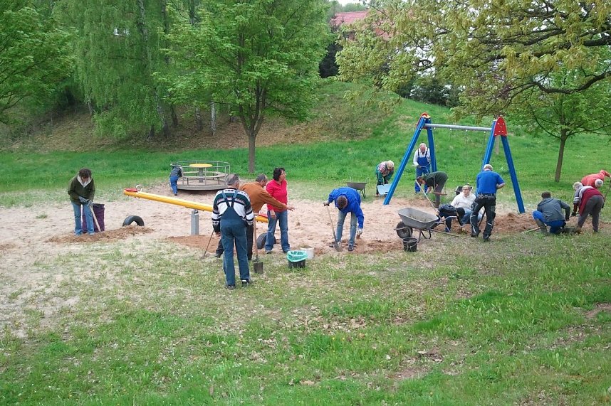 Arbeitseinsatz am Moosberg