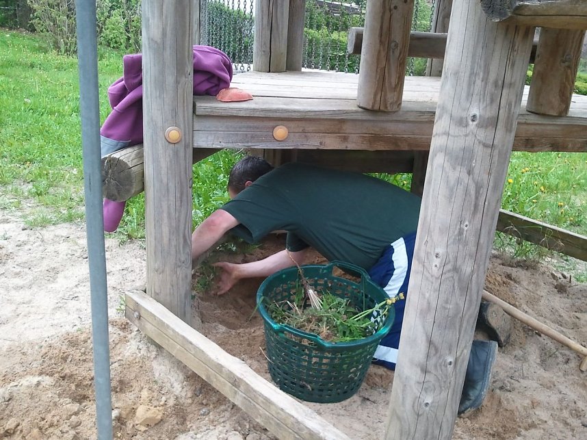 Arbeitseinsatz am Moosberg