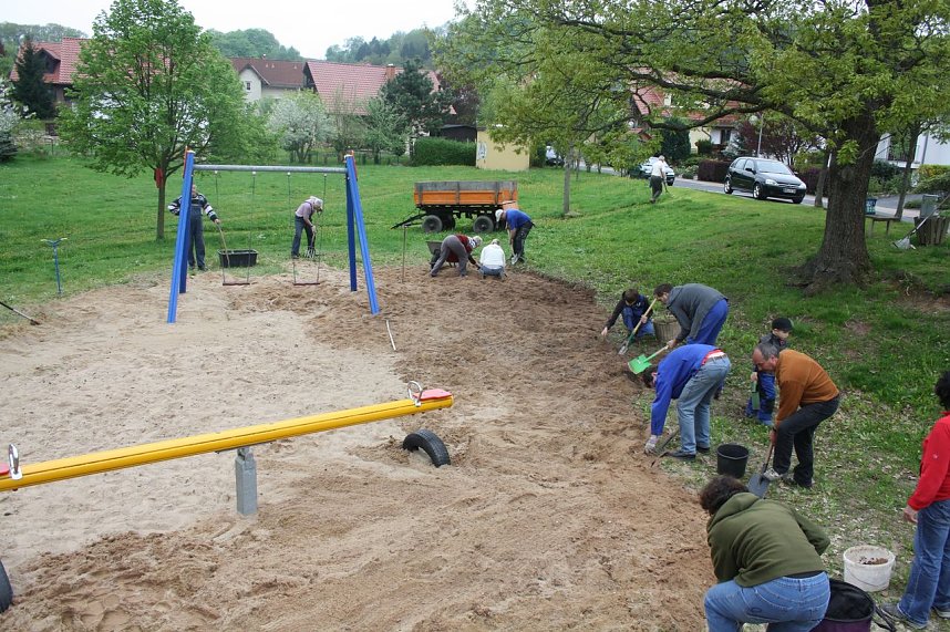 Arbeitseinsatz am Moosberg