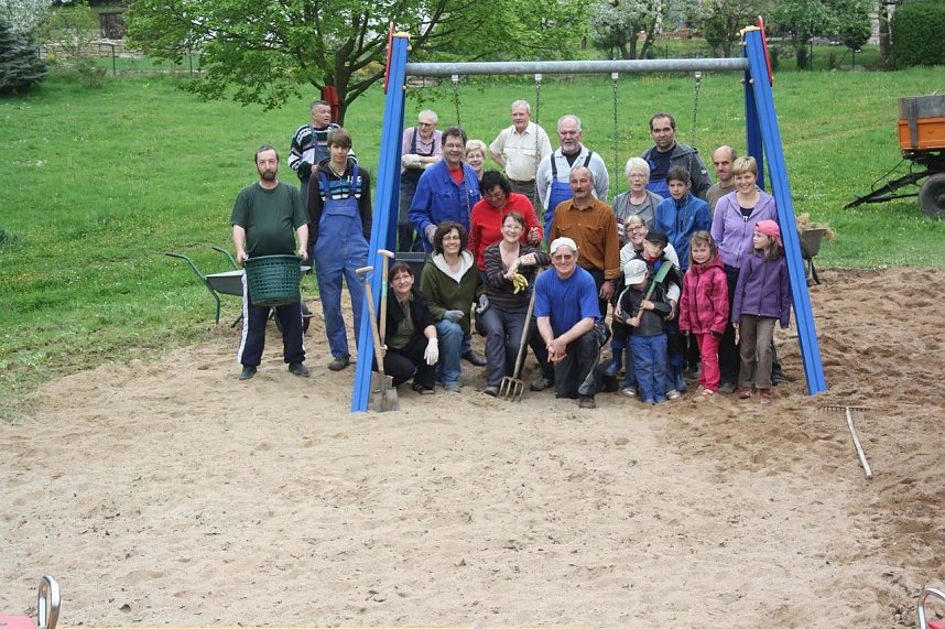 Arbeitseinsatz am Moosberg