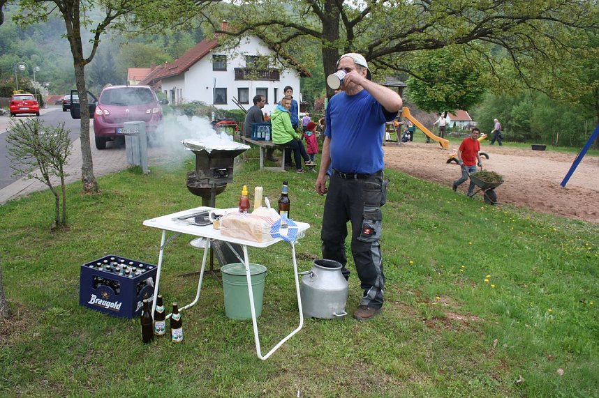 Arbeitseinsatz am Moosberg