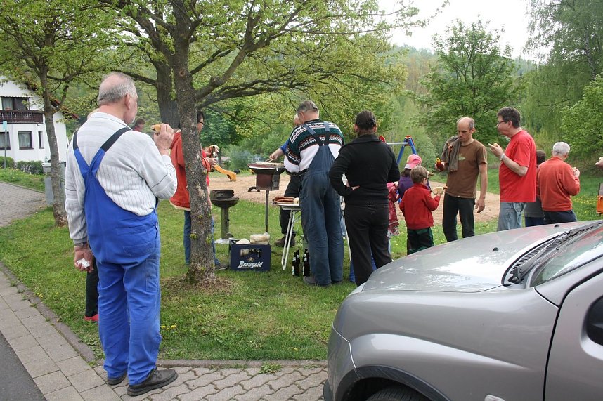 Arbeitseinsatz am Moosberg