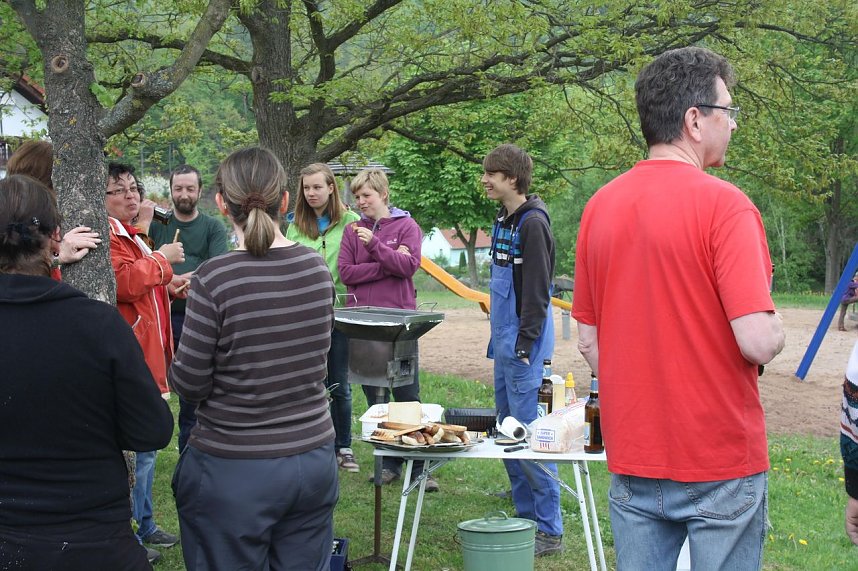 Arbeitseinsatz am Moosberg