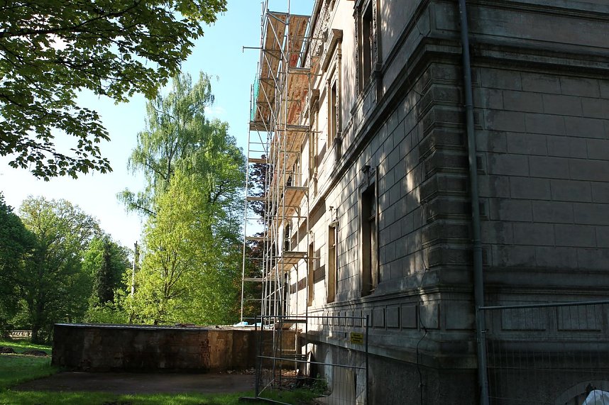 Arbeitseinsatz im Park Hohenrode