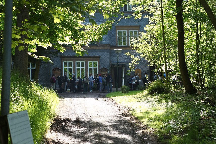 Arbeitseinsatz im Park Hohenrode