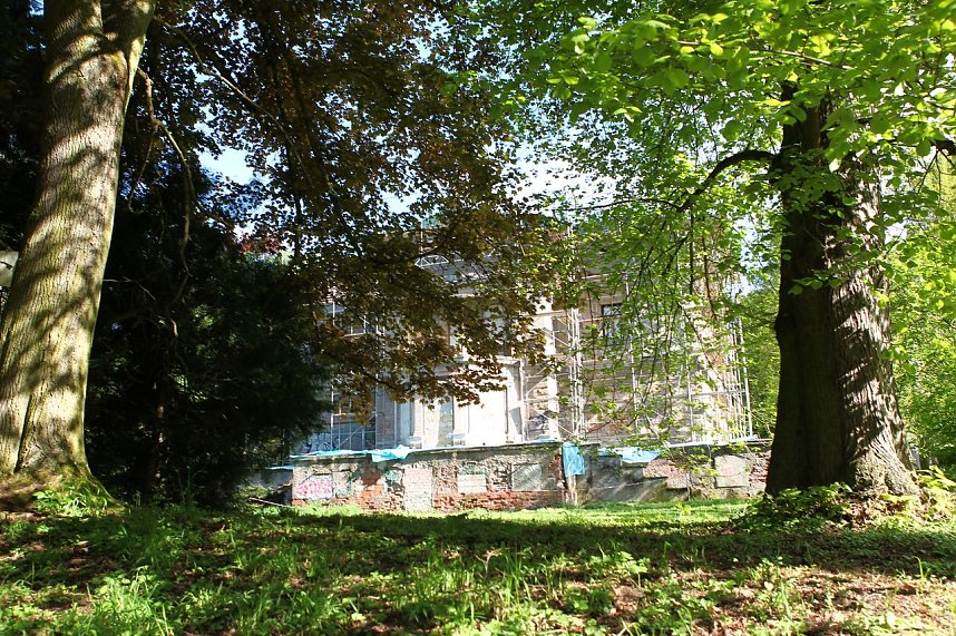 Arbeitseinsatz im Park Hohenrode