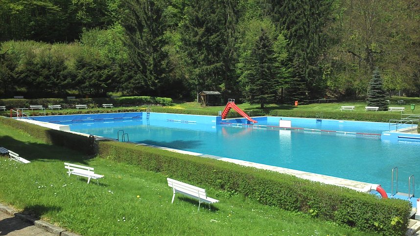Im Harztor kann gebadet werden