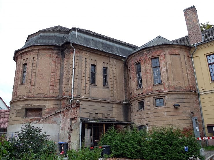 Gro&szlig;e Teile des Logenkomplexes in der Nordh&auml;user Domstra&szlig;e sind verfallen