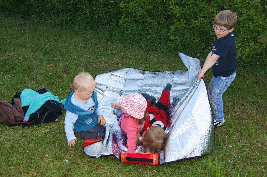 Pfingstfeuer in Obergebra
