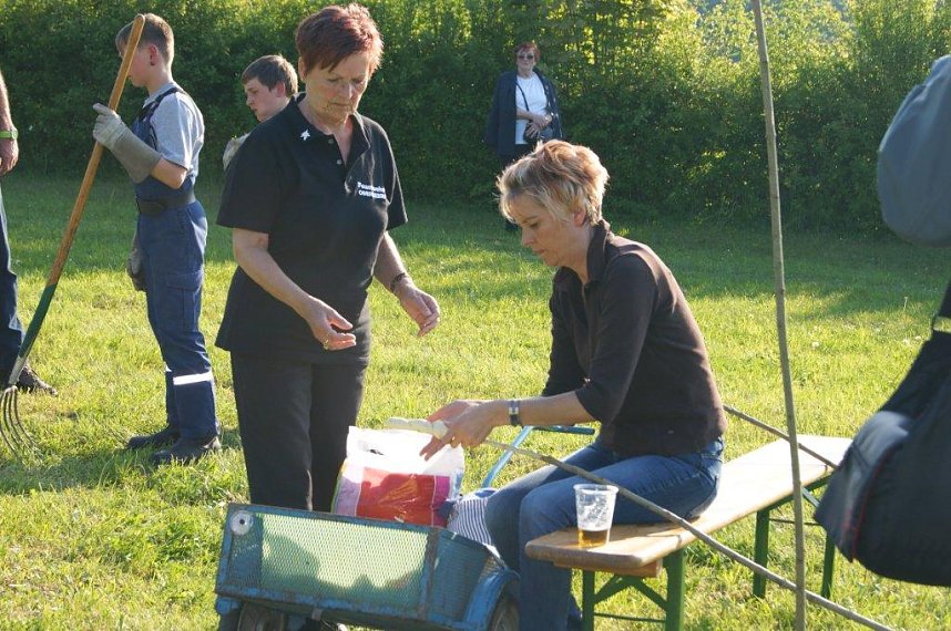 Pfingstfeuer in Obergebra