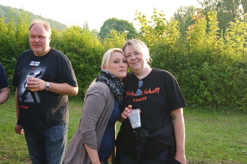 Pfingstfeuer in Obergebra