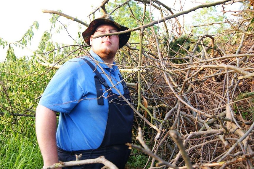 Pfingstfeuer in Obergebra