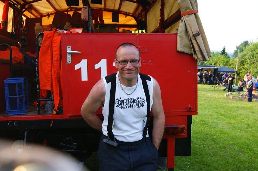 Pfingstfeuer in Obergebra