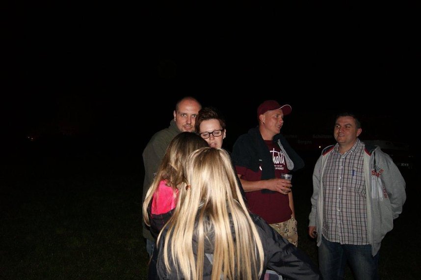 Pfingstfeuer in Obergebra - die Zweite