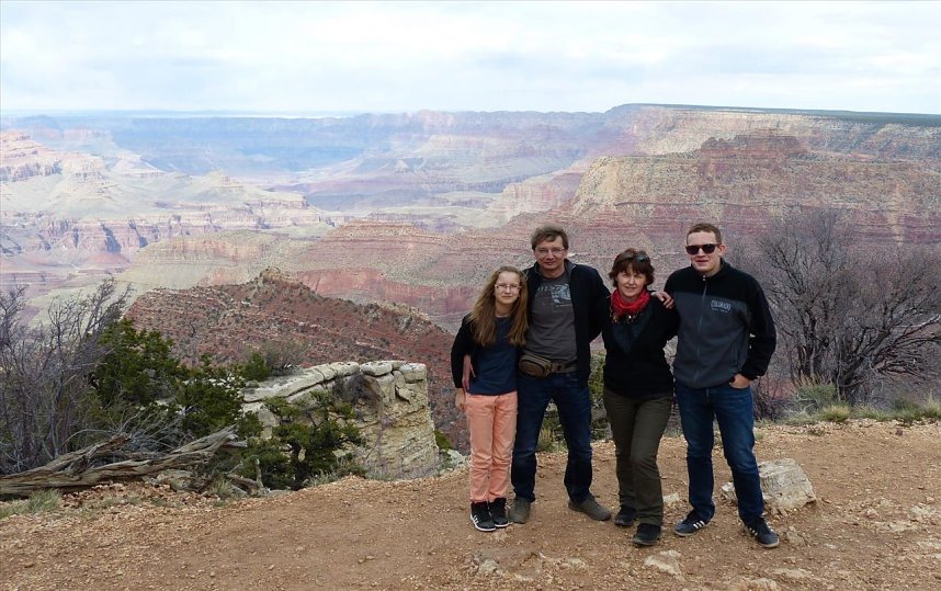 Von links: Theresa, Ralph, Bettina, Tobias K&ouml;cher