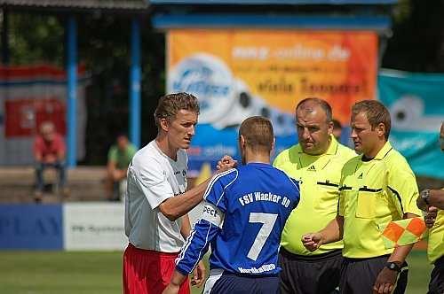 Impressionen vom Hinspiel in Nordhausen