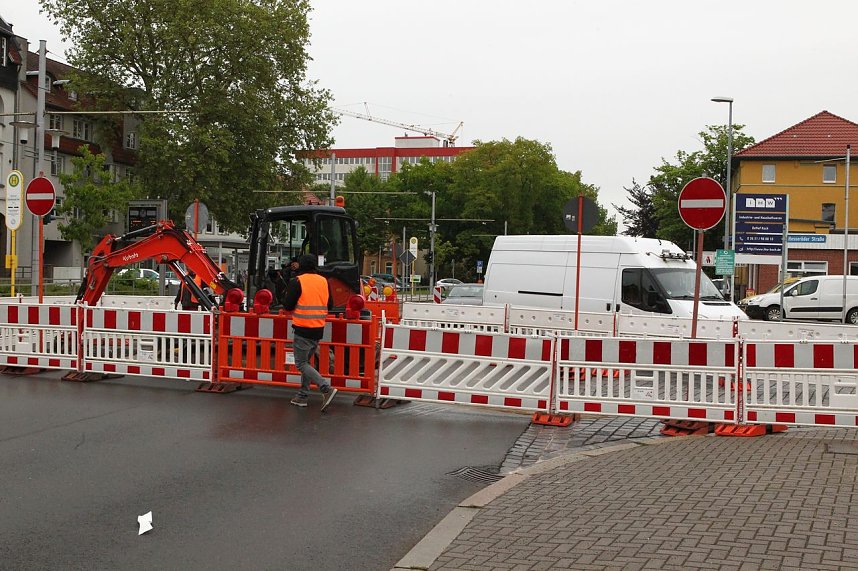 Reparatur am Grimmel