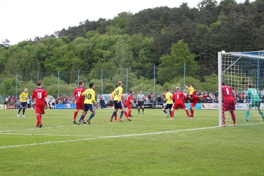 Halbzeitpause und zweite H&auml;lfte