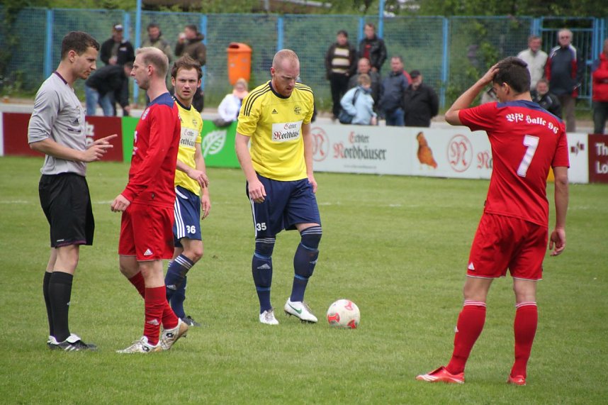 Halbzeitpause und zweite H&auml;lfte