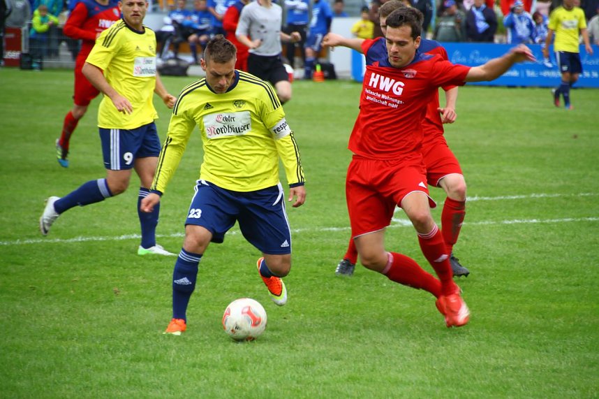 Halbzeitpause und zweite H&auml;lfte