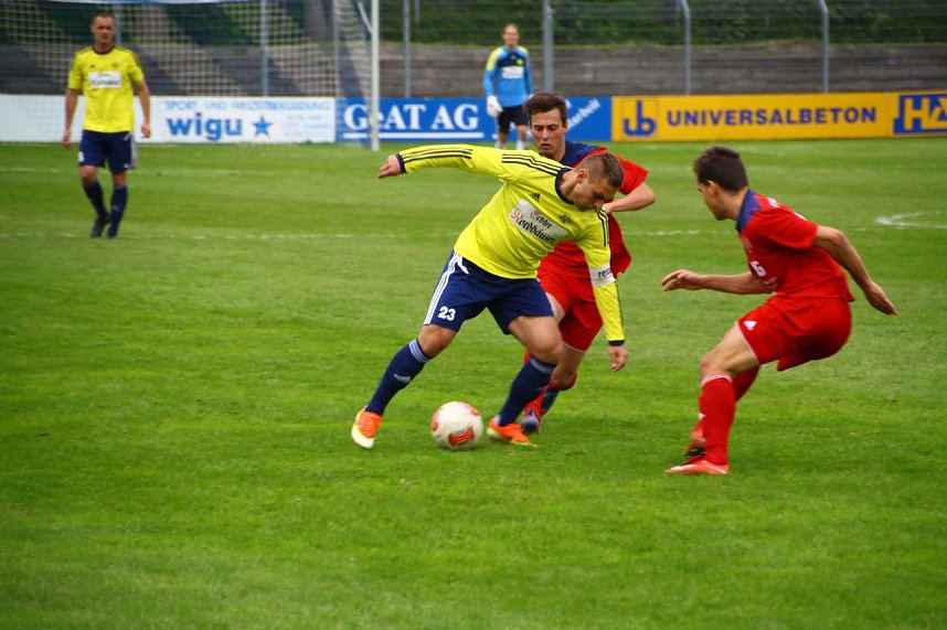 Halbzeitpause und zweite H&auml;lfte