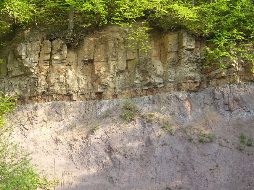 Die Lange Wand bei Ilfeld